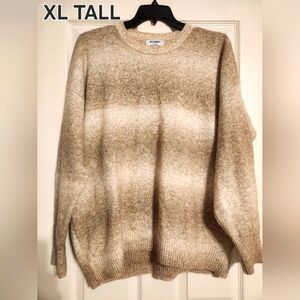 Tan and Cream Sweater